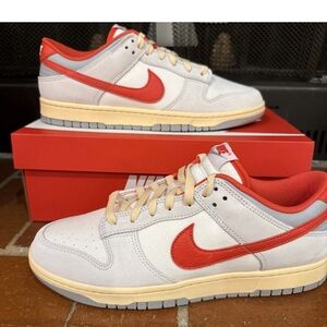 Size 14 - Nike Dunk Low Athletic Department - Picante Red Very Rare